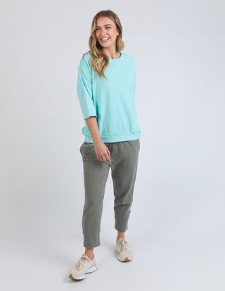 Mazie Sweatshirt - Tonic Blue