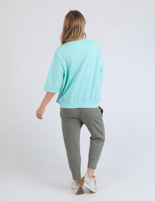 Mazie Sweatshirt - Tonic Blue