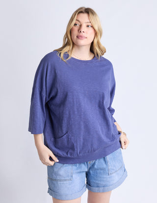 Mazie Sweatshirt - Vintage Blue