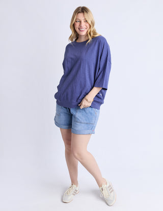 Mazie Sweatshirt - Vintage Blue