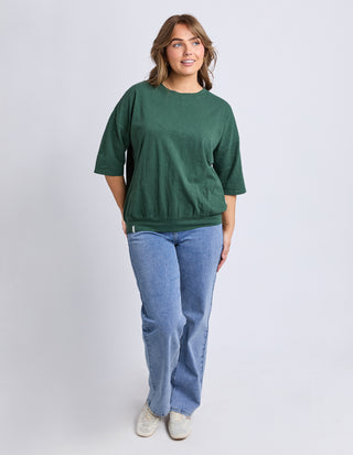 Mazie Sweatshirt - Winter Green