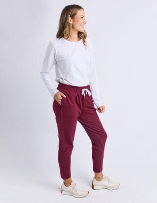 Lobby Pant - Plum