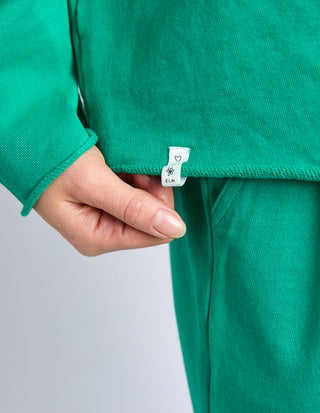 Gab Long Sleeve Sweater - Turquoise