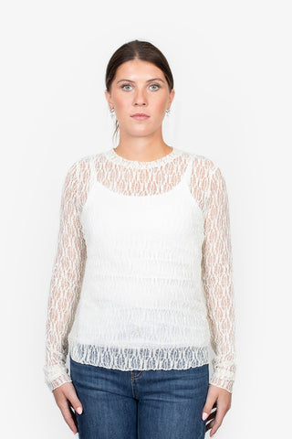 Splice Layer Top - Coconut
