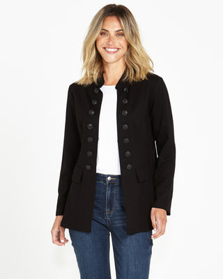 Sammie Military Jacket - Black