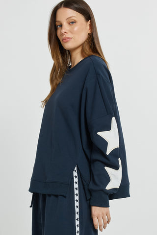 Saskia Sweatshirt - Navy