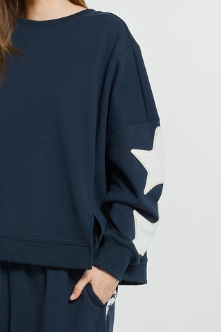 Saskia Sweatshirt - Navy