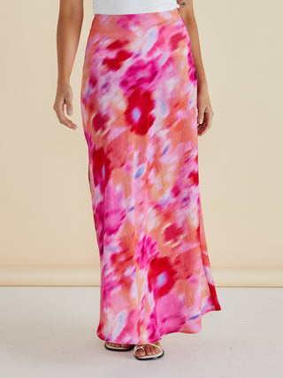 Mindy Skirt - Floral Abstract