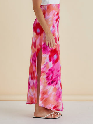 Mindy Skirt - Floral Abstract