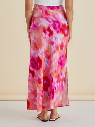 Mindy Skirt - Floral Abstract