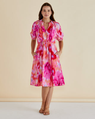 Emery Dress - Floral Abstract
