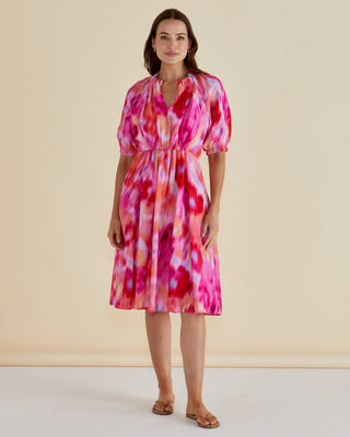 Emery Dress - Floral Abstract