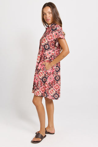 Copacabana Shirt Dress - Coco Print