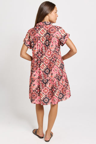 Copacabana Shirt Dress - Coco Print
