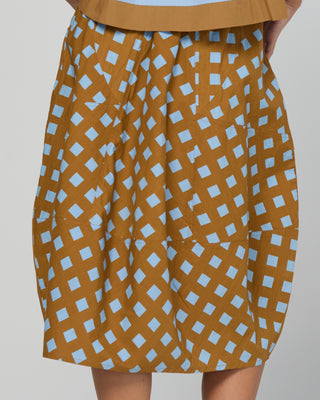 Boom Shankar Guru Skirt Geo Check, Styled full | AAAG