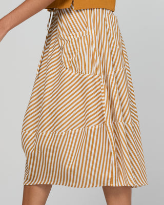 Guru Skirts - Mustard Stripe