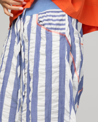 Boom Shankar Guru Pants Ocean Stripe, Side view | AAAG