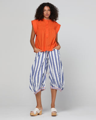 Boom Shankar Guru Pants Ocean Stripe, Back view | AAAG