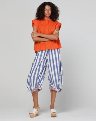 Boom Shankar Guru Pants Ocean Stripe, Styled view | AAAG