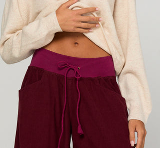 Guru Cord Pants - Merlot