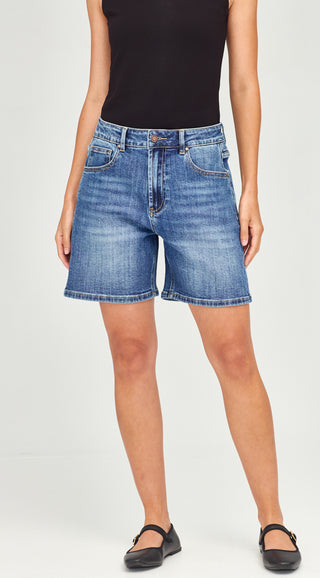 Bronte Shorts - Mid Blue