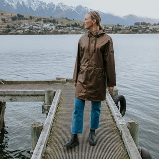 Charlie Rain Coat - Antique Gold