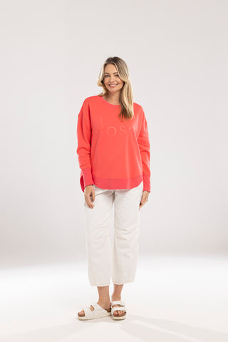 Ena Sweatshirt - Raspberry