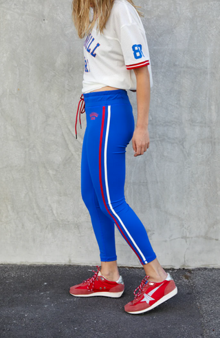 74 Varsity Sports Leggings - Royal/Red/White