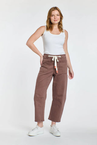 Carter Barrel Jeans - Chocolate