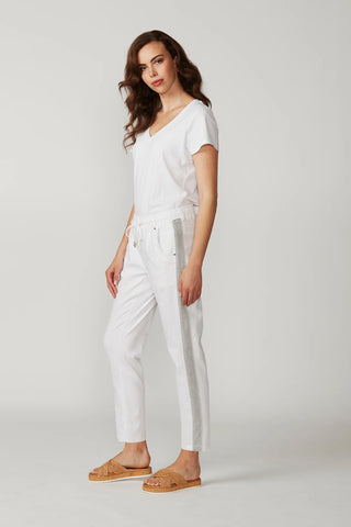 Lania Zane Jeans White, Front view | AAAG