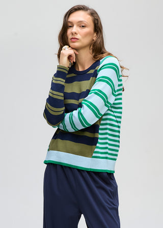 Crazy Stripe Knit - Ink