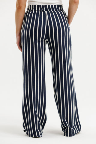 Homelee Margot Pants Sunday Stripes, Detail | AAAG