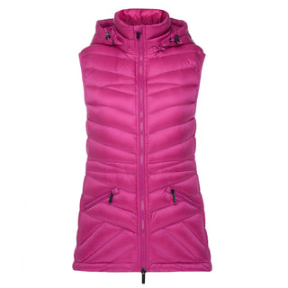 Mary-Claire 90/10 Packable Puffer Vest - Rose Violet