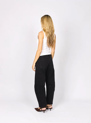 Carson Barrel Jeans - Black