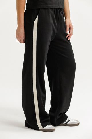 Palazzo Pants - Black/Sand