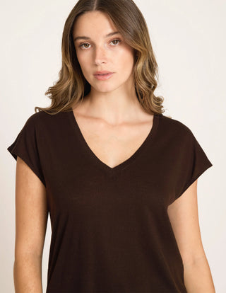 Victor Tee Shirt - Chocolate