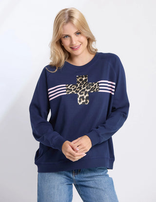 Classic Sweatshirt Star Crossed - Navy