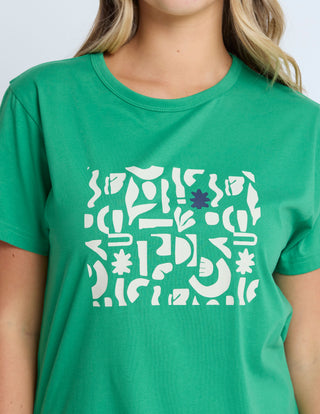 Ace Grass Green Tee - Geo