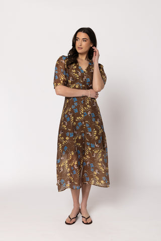 Cheerful Dress - Maple