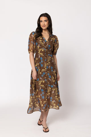 Cheerful Dress - Maple