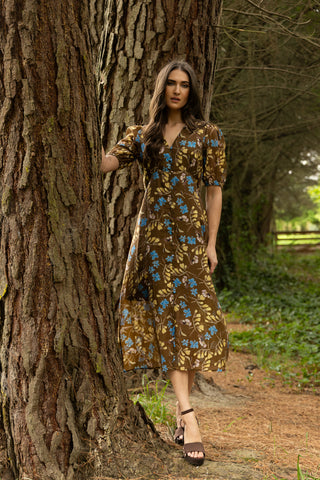 Cheerful Dress - Maple