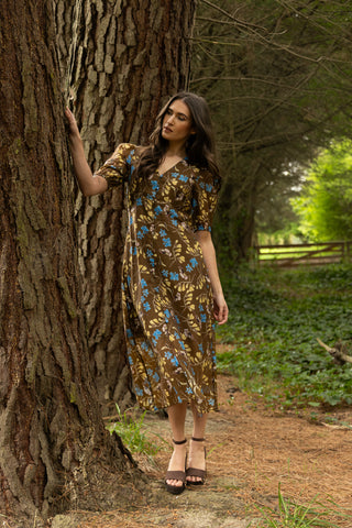 Cheerful Dress - Maple