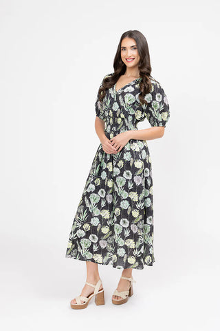 Skillful Dress - Fern Favourite