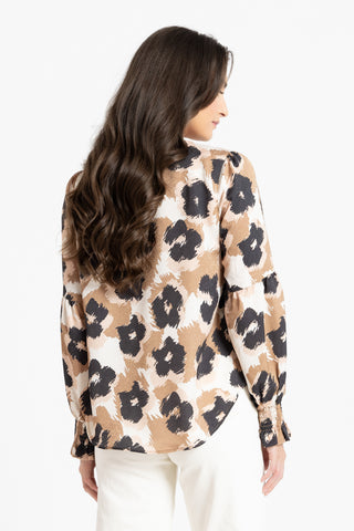Vienna Blouse - Roam Print