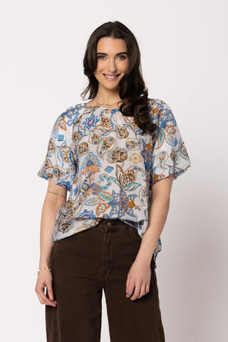 Seeking Lola Haven Top Summer Paisley, Detail | AAAG