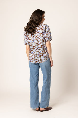 Resolute Top - Biscotti Bloom