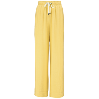 Indiana Wide Leg Pants - Lemon Grass