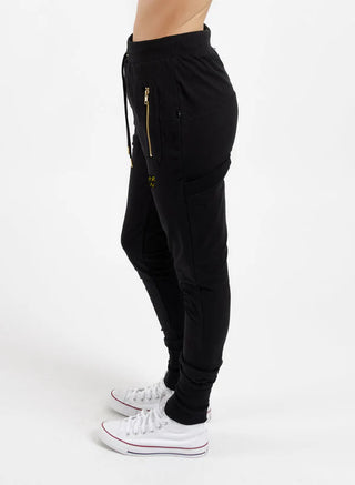 Escape Sketch Trackies - Gold Zips