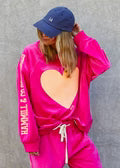 Velour Sweatshirt - Pink