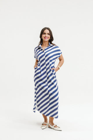 Homelee Winnie Maxi Dress Beach Club, Styled view | AAAG